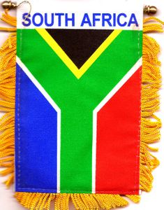 South Africa Mini Banners <br>Pack of 3