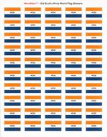South Africa (Old) Sheet of 50 Stickers