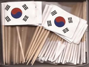 SouthKorea Flag Toothpicks