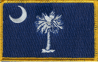 Wholesale State Rectangle Flag Patches