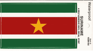 Suriname Pack of 25 Decals