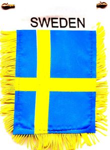 Sweden Mini Banners <br>Pack of 3