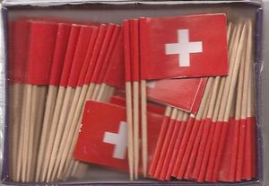 Switzerland Flag Toothpicks OUT OF STOCK