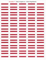 Tahiti Sheet of 50 Stickers