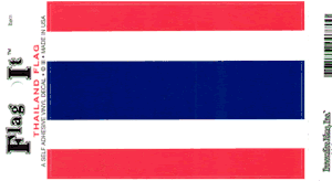 Thailand Flag Decal<br>Pack of 6
