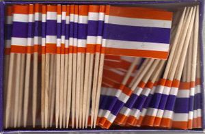 Thailand Flag Toothpicks 
