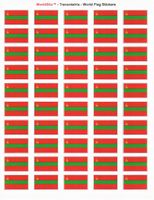 Transnistria Sheet of 50 Stickers