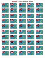 Tuvalu Sheet of 50 Stickers