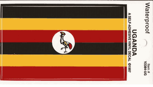 Uganda Pack of 25 Decals