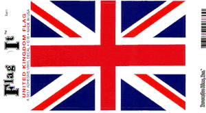United Kingdom Flag Decal<br>Pack of 6 - Out of Stock