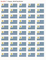 Uruguay Sheet of 50 Stickers