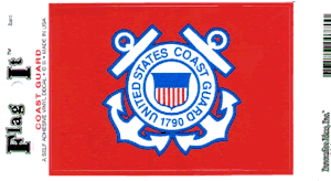 US Coast Guard Seal Decal<br>Pack of 6