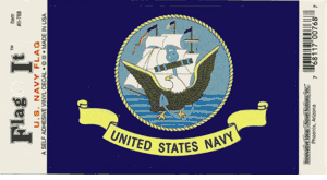 US Navy Flag Decal<br>Pack of 6