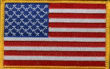 American Flag Patches