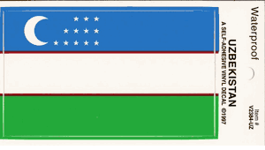 Uzbekistan Pack of 25 Decals