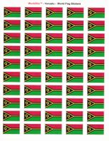Vanuatu Sheet of 50 Stickers