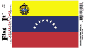 Venezuela Flag Decal<br>Pack of 6