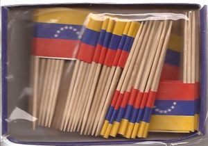 Venezuela Flag Toothpicks 