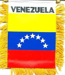 Venezuela Mini Banners <br>Pack of 3