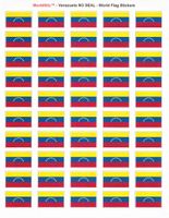 Venezuela Sheet of 50 Stickers