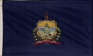 Vermont Polyester Flag