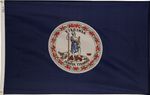 Virginia Polyester Flag