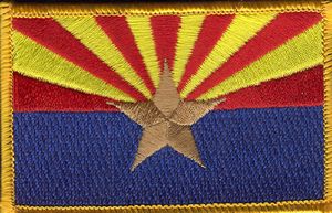Wholesale Embroidered State Flag Patches 