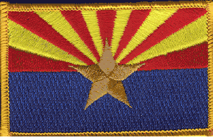 Wholesale Embroidered State Flag Patches 