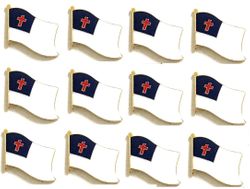 Wholesale Specialty Flag Lapel Pins<br>Only $10 Per Dozen