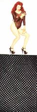 Fishnet 3/4 Sleeve High Waist Teddy