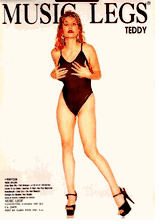 Fishnet Thong Back Body Suit  w/  Criss Crossed Spaghetti Straps