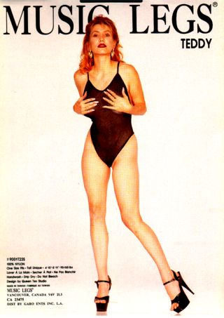 Fishnet Thong Back Body Suit w/ Criss Crossed Spaghetti Straps