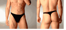 Men's Thong Underwear - Supplex/Lycra