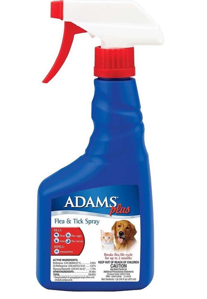 Adams Plus Flea & Spray.All Veterinary Supply