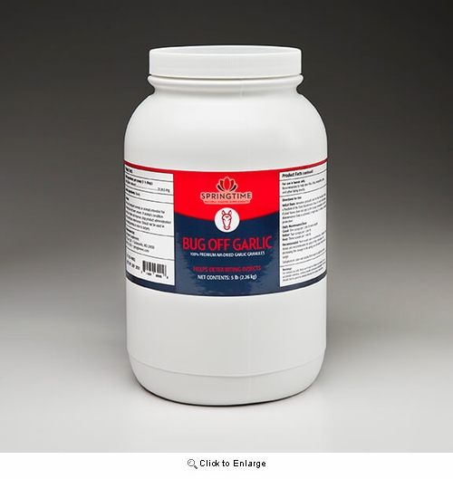 Springtime Bug Off Garlic Powder Supplement.All Veterinary Supply