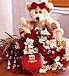 Hershey�'s Hugs� & Kisses� Bouquet with Girl Bear