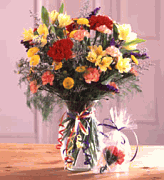 SEASONAL VASE ARR