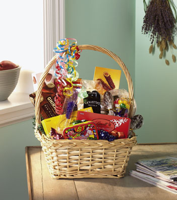 Square Gourmet Basket