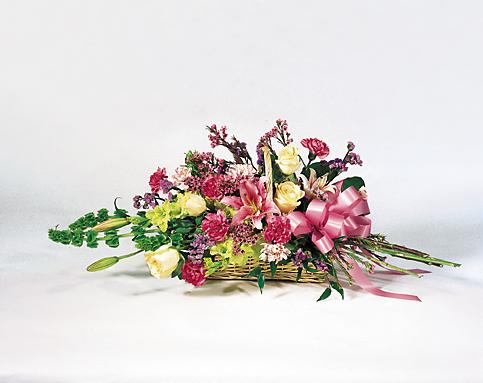 T127-07 Pastel Gathering Basket