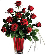 Teleflora's Crystal Romance Vase