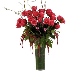 The LONG STEM ROSES  Arrangement