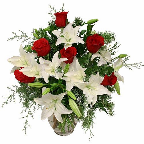 The lily and rosesBouquet