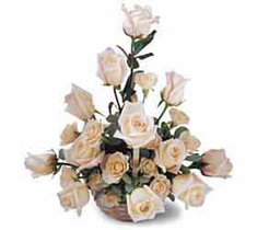 The  Sunny Day 24 BEIGE Rose Bouquet