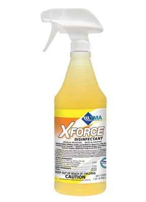 XFORCE RTU Neutral Disinfectant - (6 X 1 QT Spray Bottles)
