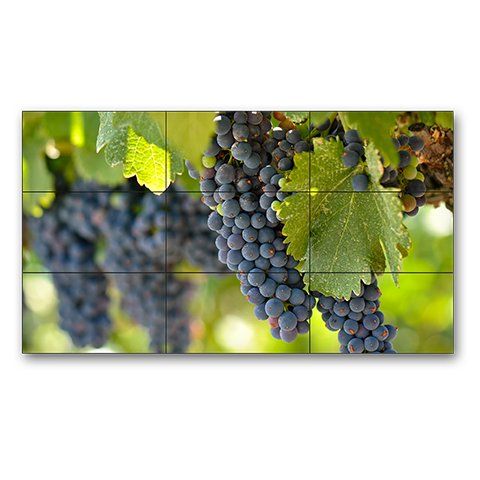 3x3 55" LED-Backlit Ultra-Narrow Bezel TileMatrix Video Wall Solution - X554UNS-TMX9P