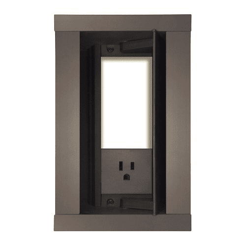 6-space Hydraport BLACK, w/ US Power Outlet - AMX-FG560-01B-NA