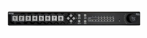 AMX 8x1:3 4K60 4:4:4 Digital Video Presentation Switcher with Amp - NCITE-813A