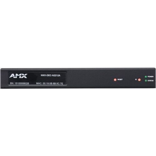 AMX JPEG 2000 Digital Cinema Grade Video over IP Encoder, PoE, HDMI, AES67 Support - FGN2212A-SA