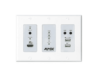 AMX N2625D Decoder Wall Plate w/ Dante, Decora Style - AMX-N26D013