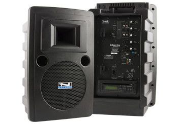 Anchor AC/DC Powered Liberty Platinum Sound System with Built-in CD/MP3 Combo Player and 1 Built-in Wireless Receiver - LIB-8000CU1